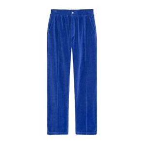 OAS - Azur Velour Pants - Broek - Blauw - Comfortabel en Stijlvol