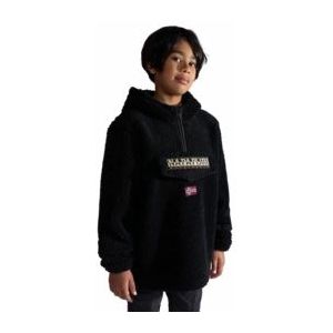 Trui Napapijri Kids T-Burgee Half Zip Hoody Black 041-Maat 146 / 152