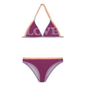 Bikini Protest Girls Vera Jr Triangle Rebel Purple-Maat 164