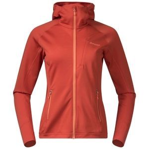 Vest Bergans Women Skaland Hood Jacket Brick-M