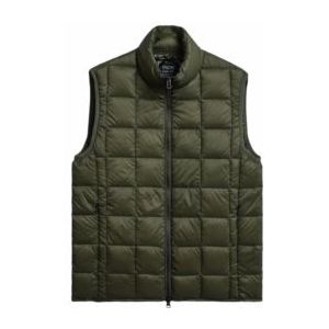 Vest Taion Unisex Hi Neck W-Zip Down D.Olive-S