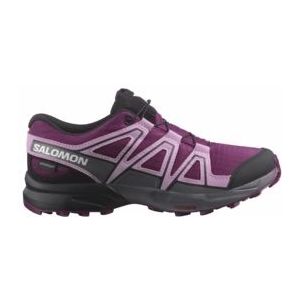 Wandelschoen Salomon Junior Speedcross CSWP Plum Caspia Orchid Bouquet Black-Schoenmaat 36