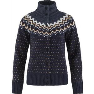 Vest Fjällräven Women Övik Knit Cardigan W Dark Navy-XXS