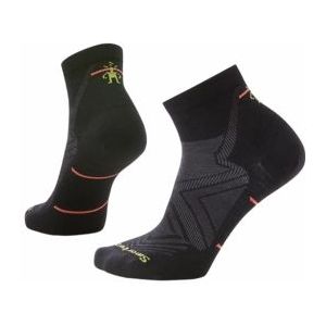 Smartwool - Run Zero Cushion Ankle Socks - Zwart - Dames