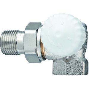 Heimeier - Radiatorafsluiter - Therm- Afsl- V-exakt Ii - Dubbel Haaks - DN10