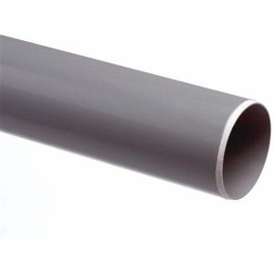 GIRPI - Dikwandige PVC Buis - Grijs - 40 mm - Lengte 4 Meter