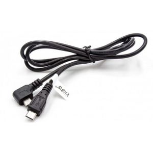 USB Micro B naar USB Micro B OTG oplaadkabel - USB2.0 - tot 1A / zwart - 1 meter