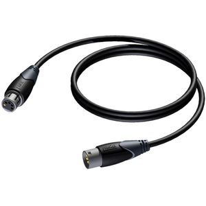 Procab CLD955 5-pins XLR (m) - 5-pins XLR (v) DMX kabel - 1,5 meter