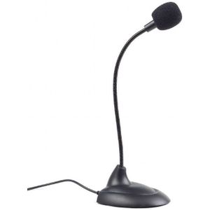 Gembird desk microfoon met lange flexibele nek - 1x 3,5mm Jack / zwart - 2 meter