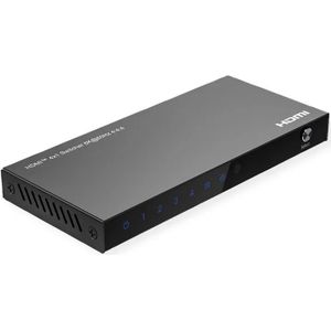 Roline HDMI schakelaar | 4 naar 1 | HDMI2.1 (8K 60Hz + HDR)