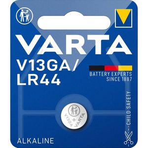 Varta LR44 (V13GA) Alkaline knoopcel-batterij / 1 stuk