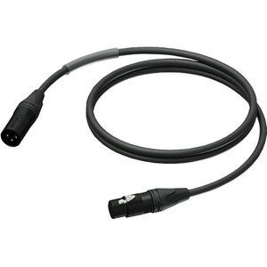 Procab / Neutrik PRD953 3-pins XLR (m) - 3-pins XLR (v) DMX kabel - 15 meter