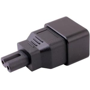 C7 - C20 voeding adapter / zwart