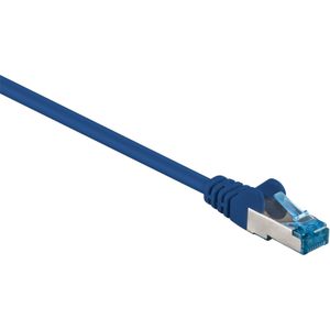 S/FTP CAT6a 10 Gigabit netwerkkabel / blauw - LSZH - 15 meter