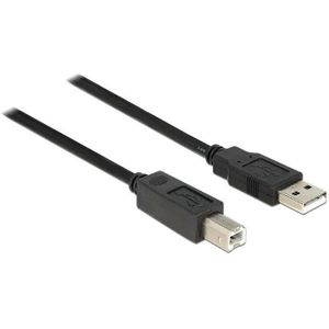 DeLOCK actieve USB naar USB-B kabel - USB2.0 - tot 0,5A - 20 meter