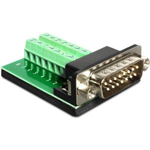 Gameport connector 15-pins SUB-D (m) - 16-pins Terminal Block / schroeven