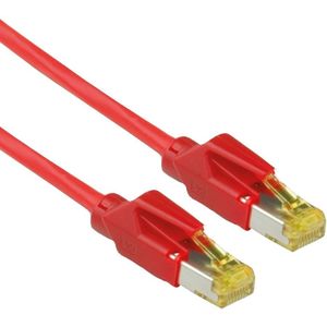 Draka UC900 premium S/FTP CAT6a 10 Gigabit netwerkkabel / rood - 3 meter