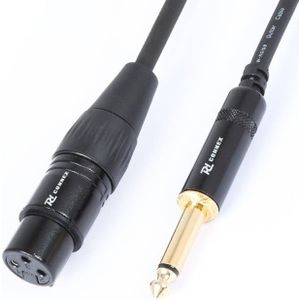 PD Connex XLR (v) - 6,35mm Jack mono (m) audio adapter - 0,15 meter