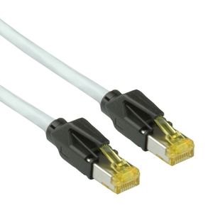 Draka UC900 premium S/FTP CAT6a 10 Gigabit netwerkkabel / grijs - 0,50 meter