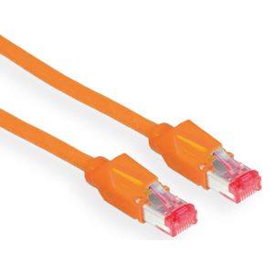 Draka UC900 premium S/FTP CAT6 Gigabit netwerkkabel / oranje - 15 meter