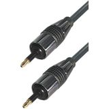 Digitale optische Mini Toslink - Mini Toslink audio kabel - 6mm - 2 meter