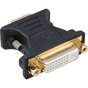 Premium VGA naar DVI-I adapter / zwart