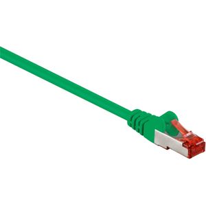 S/FTP CAT6 Gigabit netwerkkabel / groen - LSZH - 10 meter