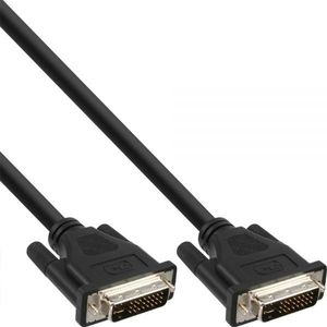 DVI-I Dual Link monitor kabel / zwart - 5 meter