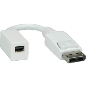 DisplayPort - Mini DisplayPort adapter - versie 1.1 (4K 30 Hz) / wit - 0,15 meter