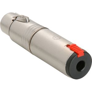 Neutrik NA3FJ XLR (v) - 6,35mm Jack stereo (v) adapter