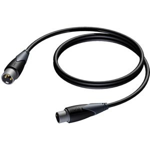 Procab CLD953 3-pins XLR (m) - 3-pins XLR (v) DMX kabel - 1,5 meter