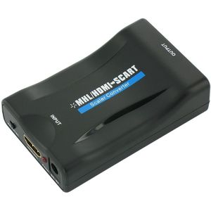 HDMI naar Scart converter / zwart