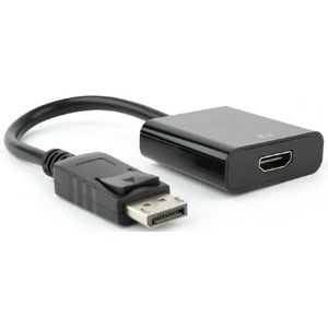 Dolphix - Displayport naar HDMI adapter - Zwart - Displayport Male naar HDMI Female