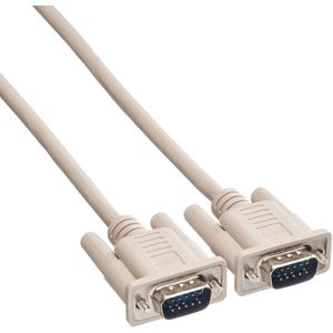 Premium VGA monitor kabel - CU koper aders / beige - 1,8 meter