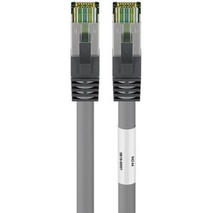 Premium S/FTP CAT8.1 40 Gigabit netwerkkabel / grijs - LSZH - 25 meter