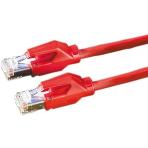 Draka UC400 premium HP-U/FTP CAT6 Gigabit netwerkkabel / rood - 3 meter