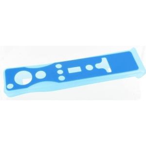 Controller skin voor Nintendo Wii Remote controllers met/zonder MotionPlus / blauw