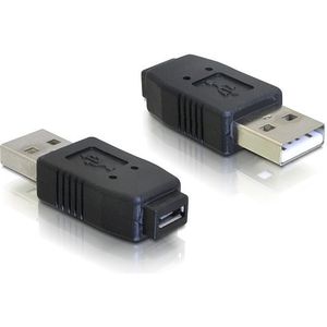 DeLOCK USB-A mannelijk - Micro A-B vrouwelijk