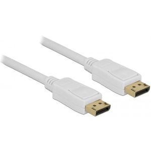 Premium DisplayPort kabel - versie 1.2 (4K 60Hz) / wit - 7 meter