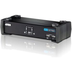 Aten CS1762A DVI Single Link + USB + Audio KVM Switch 2 naar 1