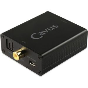 Cavus Digitaal naar analoog audio converter (DAC) / High-Res audio
