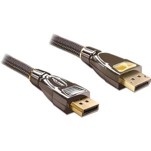 DeLOCK premium DisplayPort kabel - versie 1.2 (4K 60Hz) - 1 meter