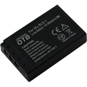 OTB Camera accu compatibel met Olympus BLS-1 en PS-BLS1 / 900 mAh