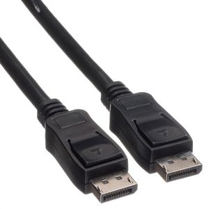 DisplayPort kabel - versie 1.2 (4K 60Hz) / zwart - 2 meter