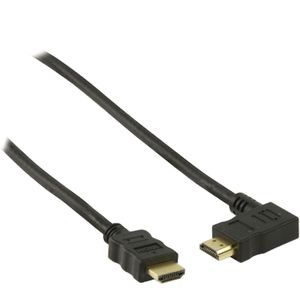 HDMI kabel - 90° haaks naar links - versie 1.4 (4K 30Hz) - 0,30 meter