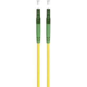 LC/APC Simplex FTTH kabel | OS2 | geel | LSZH | 0,50 meter