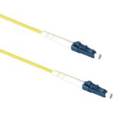 EECONN LC Simplex Optical Fiber Patch kabel - Single Mode OS1 - geel / LSZH - 30 meter