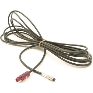 Fakra D (m) - FME (v) adapter kabel - RG174 - 50 Ohm / zwart - 5 meter