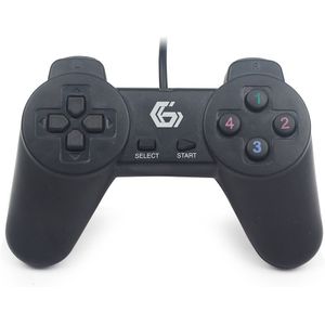 GMB Gaming USB GamePad / zwart - 1,45 meter