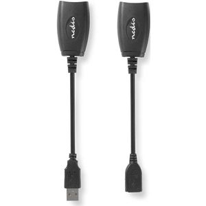 Nedis USB verlenger over netwerkkabel - USB1.1 - tot 0,5A - 50 meter